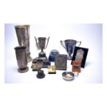 Racing car interest: An archival collection of trophies and prize presentation plaques