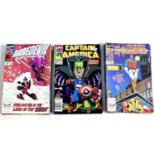 Comics by Marvel and Fleetway/Quality.