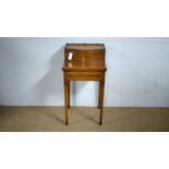 An attractive Victorian-style lady's small writing desk.