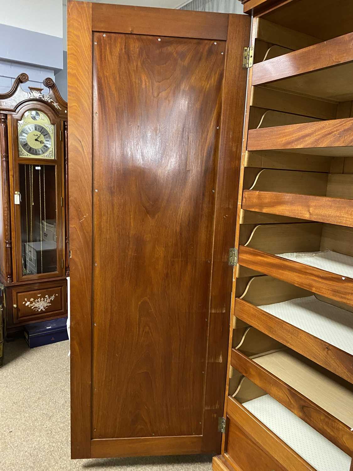 20th Century mahogany wardrobe - Image 3 of 9