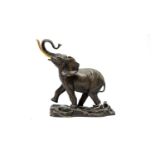 The Franklin Mint ‘Giant of the Serengeti’ elephant figure.