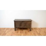 17th century oak coffer