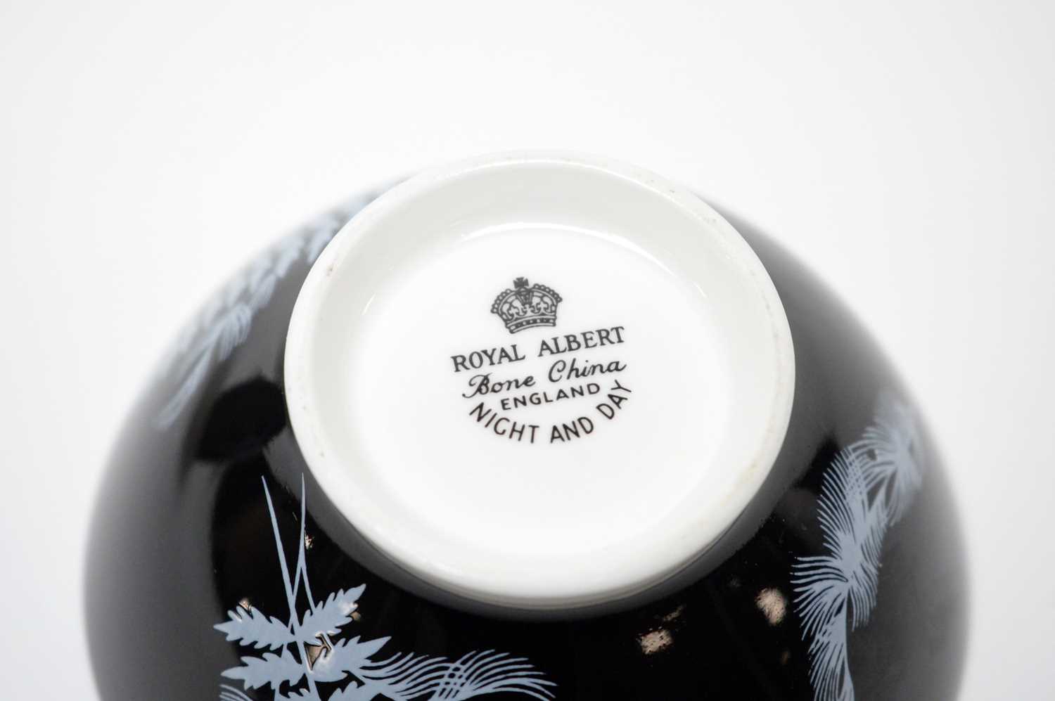 A Royal Albert ‘Night and Day’ pattern coffee service. - Image 4 of 4