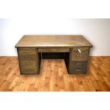 A retro vintage mid 20th Century circa 1960s desk