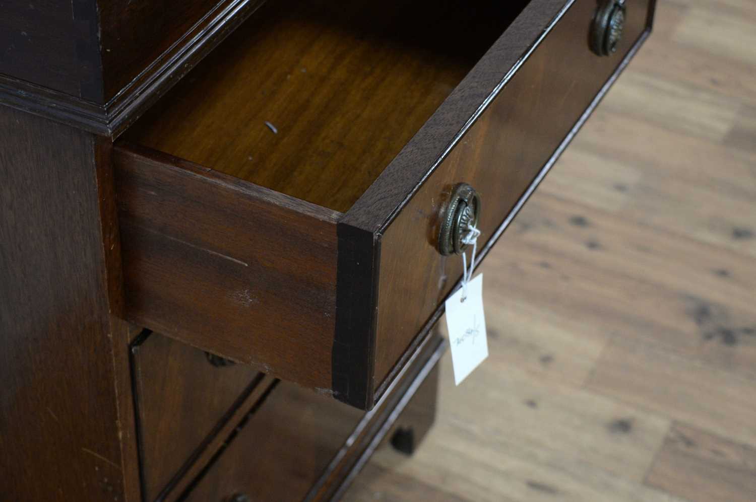 A 20th Century mahogany Davenport desk - Image 7 of 8