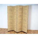 A George Smith Liberty of London upholstered room divide/screen.