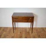 A 20th Century French style marquetry poudreuse/dressing table