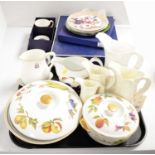 A selection of Royal Worcester ceramics, some boxed.