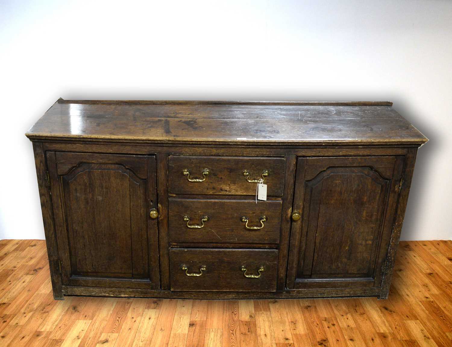 An 18th Century oak dresser base/sideboard