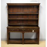 An 18th Century oak dresser