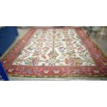 A large Persian Islamic rug / carpet