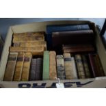 A selection of hardback books, primarily relating to Latin and Greek, one box.