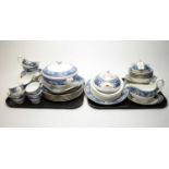 A Wedgwood ‘Blue Siam’ pattern tea and dinner service.