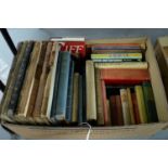 A selection of hardback and other books, primarily relating to music, one box.