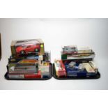 A selection of diecast model vehicles, each boxed