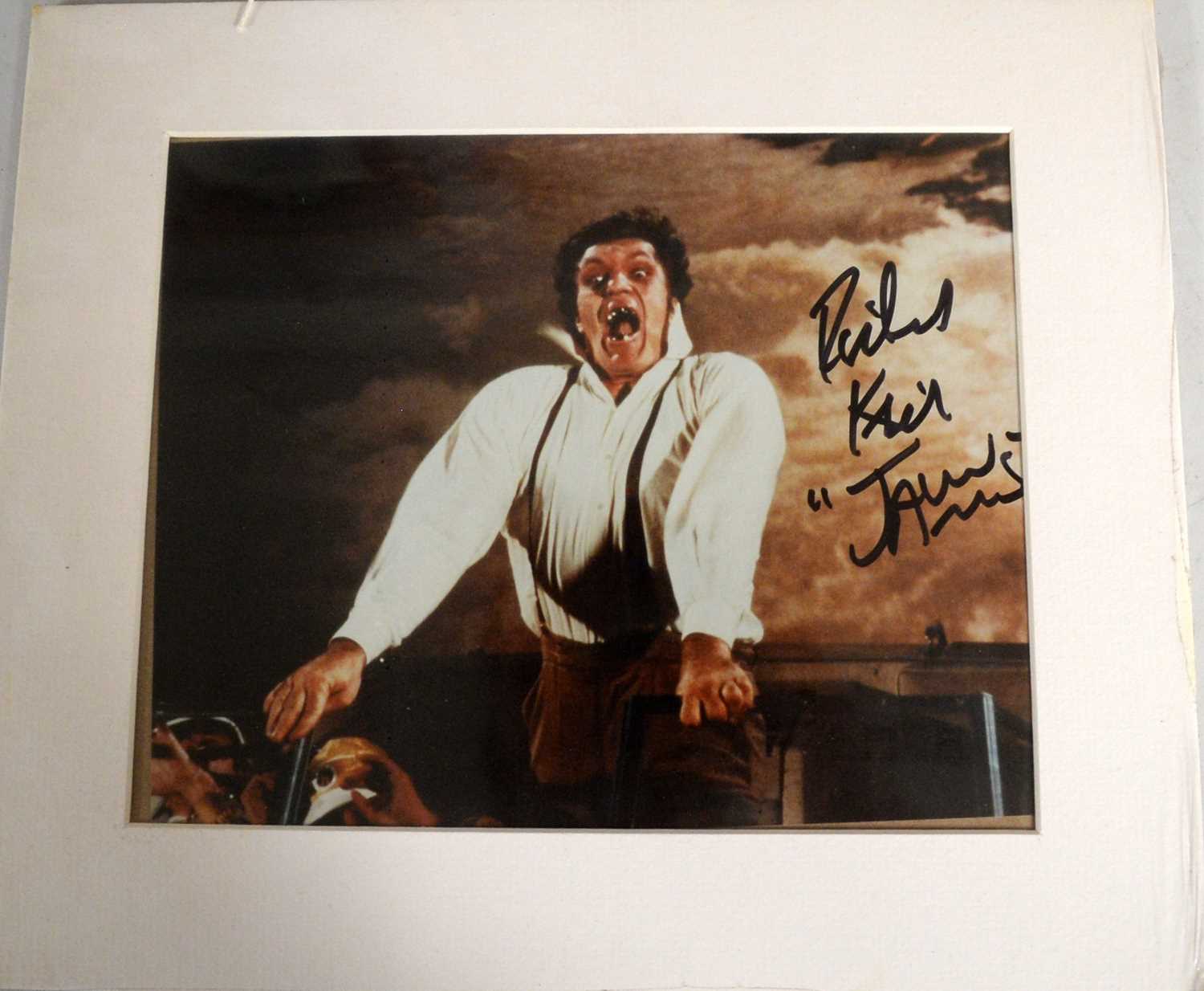 A collection of James Bond interest autographed photos. - Image 7 of 7