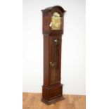 A 20th Century long case/grandfather clock