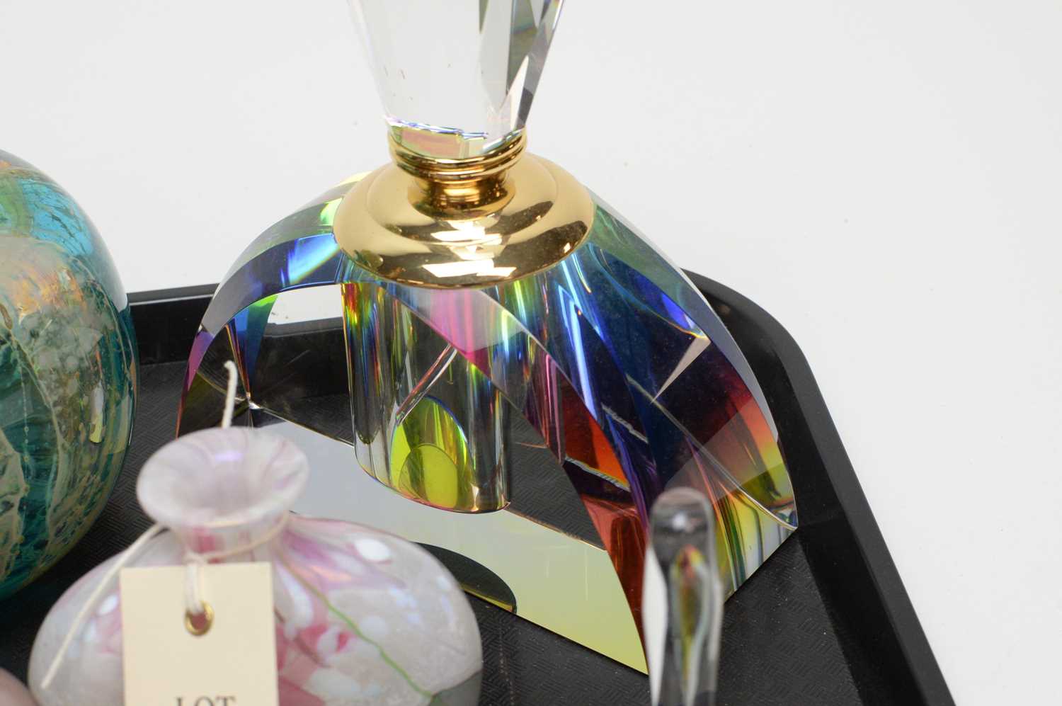 A selection of glass scent bottles and decanters - Image 2 of 5