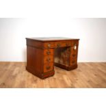 An early 20th Century Edwardian writing desk