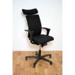 A contemporary Hag Creed Danish designer office chair