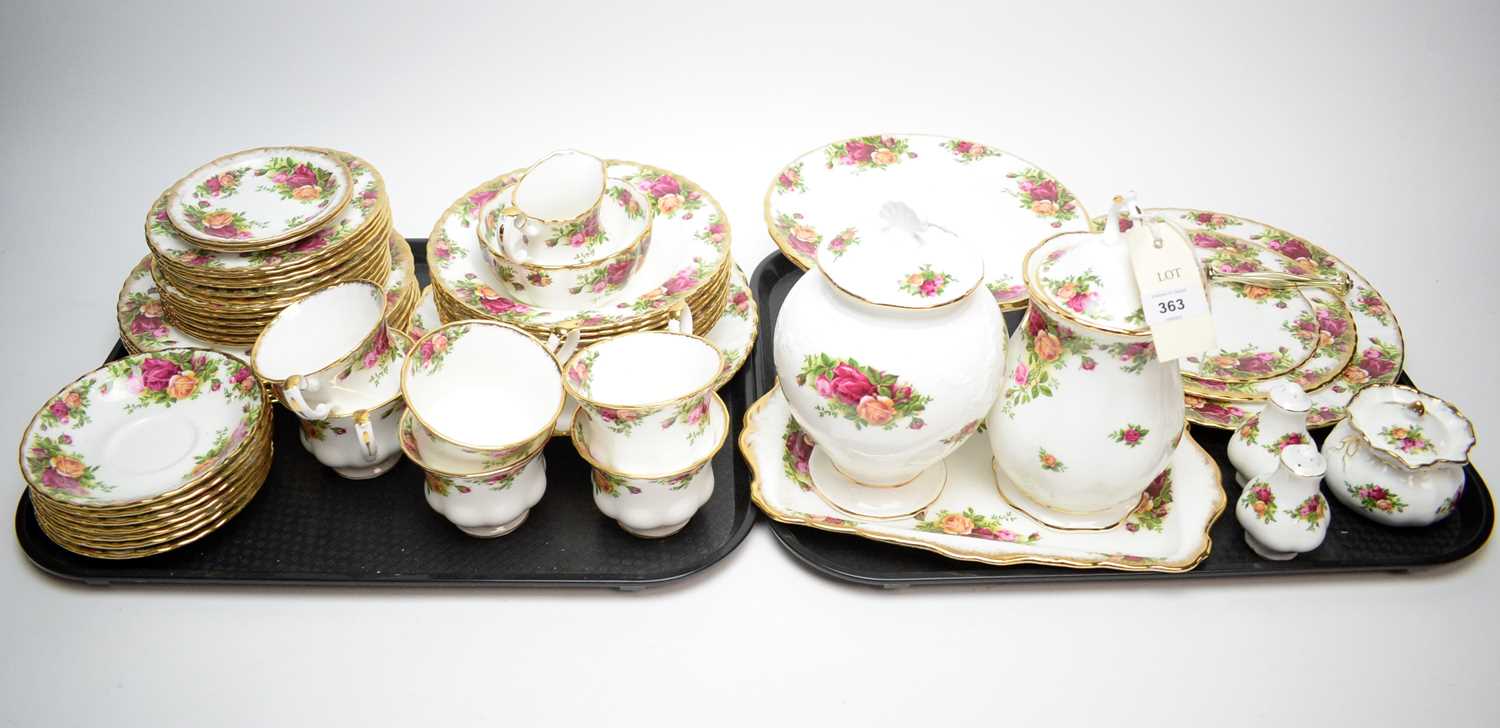 A Royal Albert ‘Old Country Roses’ pattern tea service; and others