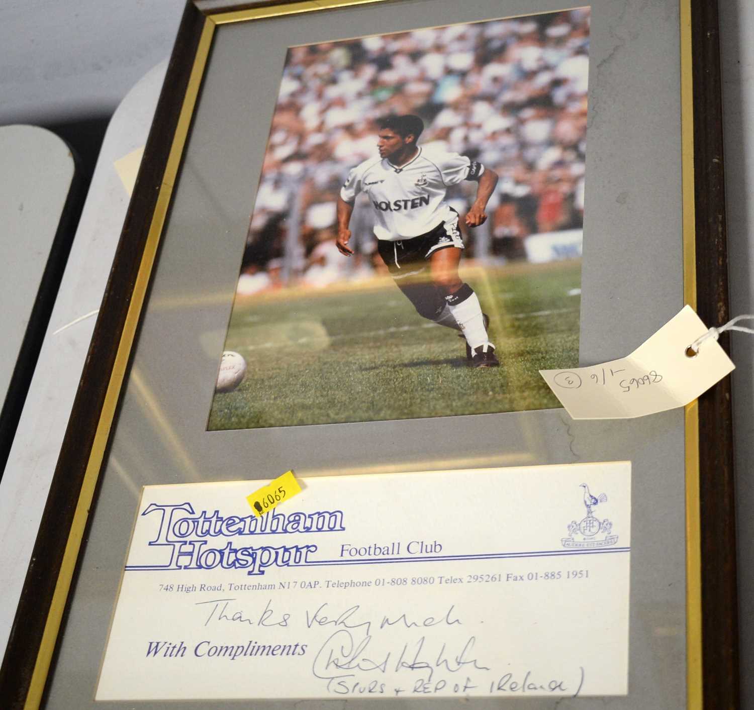 A selection of autographed football memorabilia. - Image 4 of 4