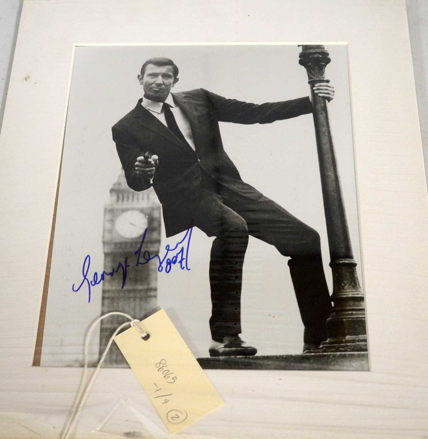 A collection of James Bond interest autographed photos. - Image 6 of 7