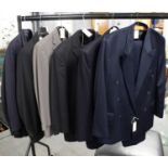 A selection of gentlemen’s suits and suit jackets