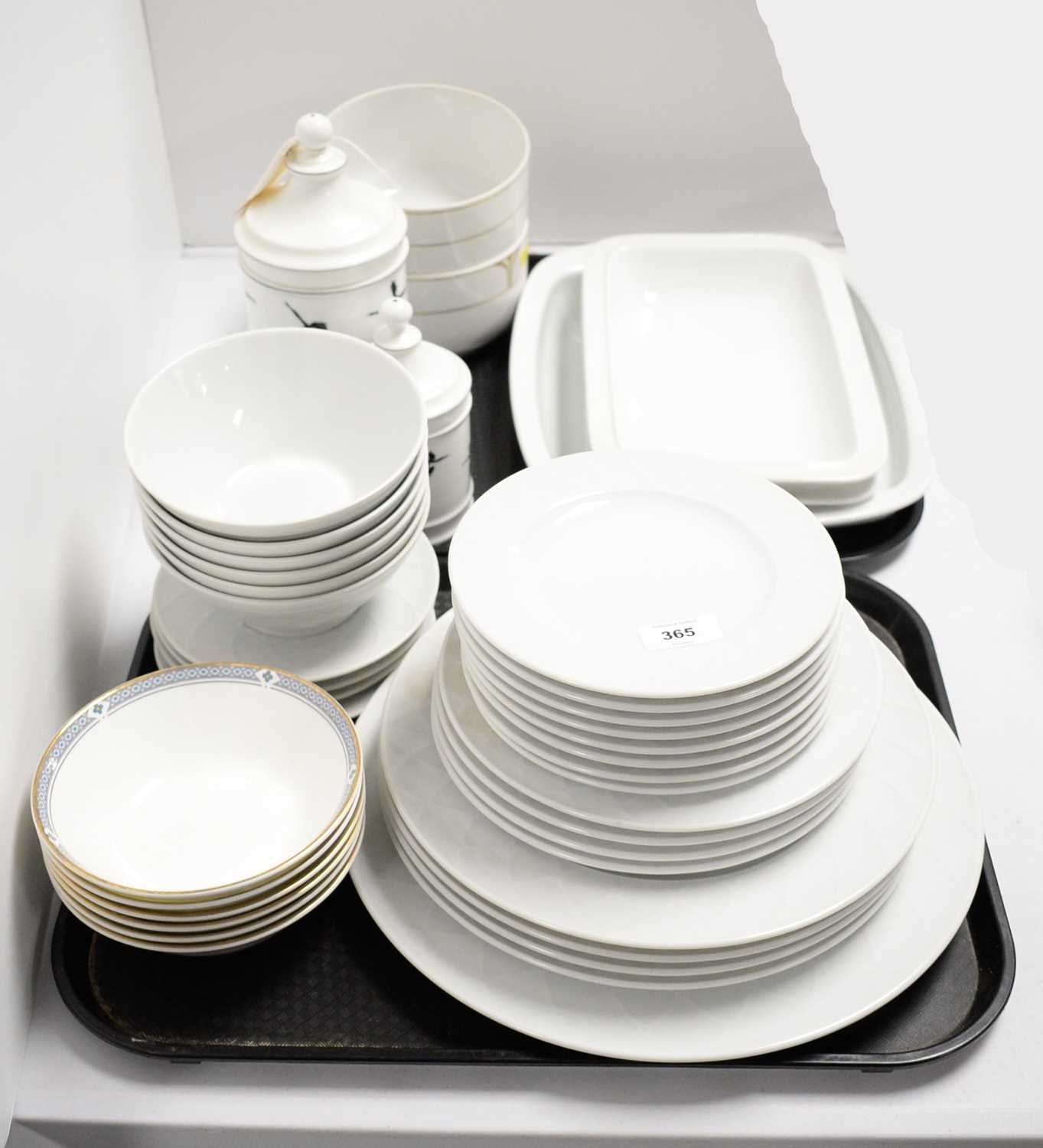 A German Eschenbach porcelain ‘Scara’ part dinner service; together with other ceramic wares.