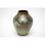 A WMF Ikora bronzed vase