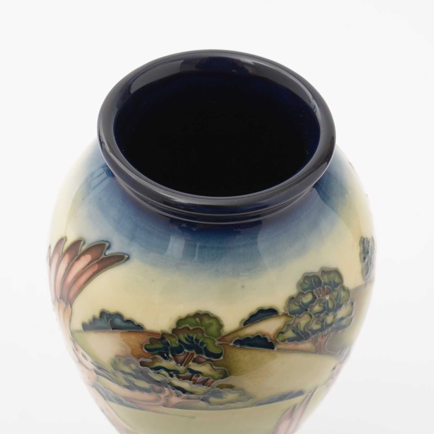 Modern Moorcroft vase by Philip Gibson - Image 5 of 7