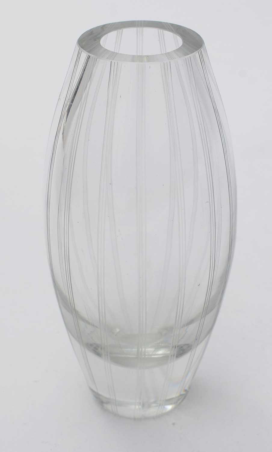 Two Scandinavian glass vases and a Venini vase - Image 8 of 11