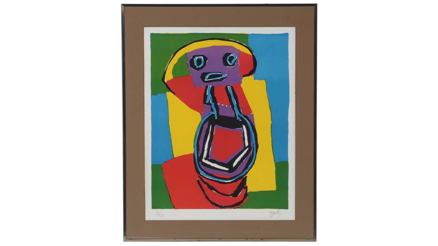 Karel Appel - Personnage | limited edition lithograph