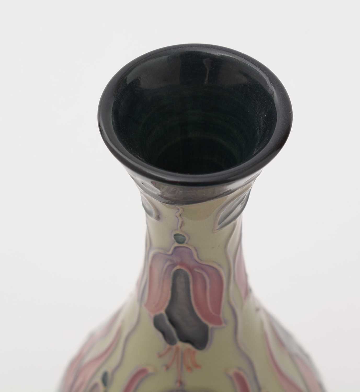 Moorcroft Fuchsia pattern vase - Image 7 of 8