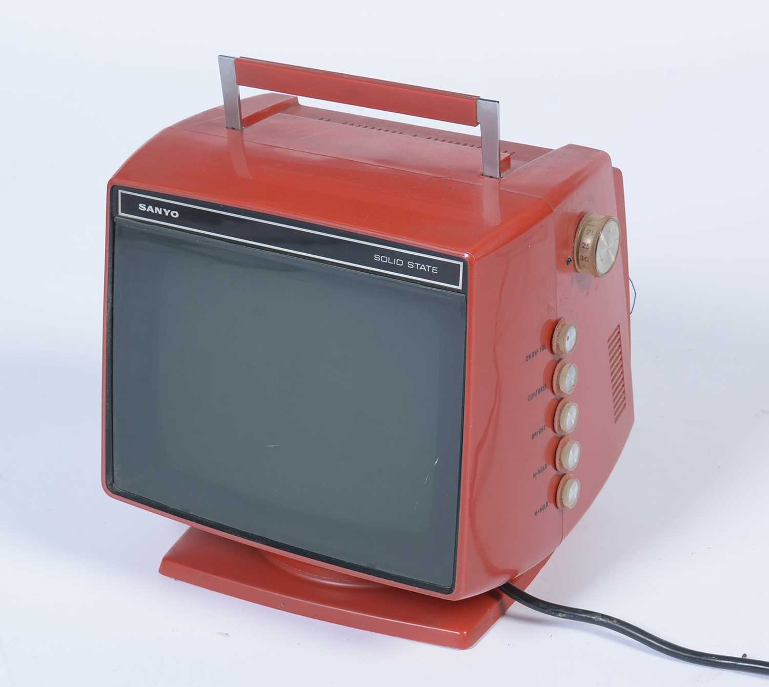 A 1970's Sanyo 'Solid State' television. - Image 2 of 7