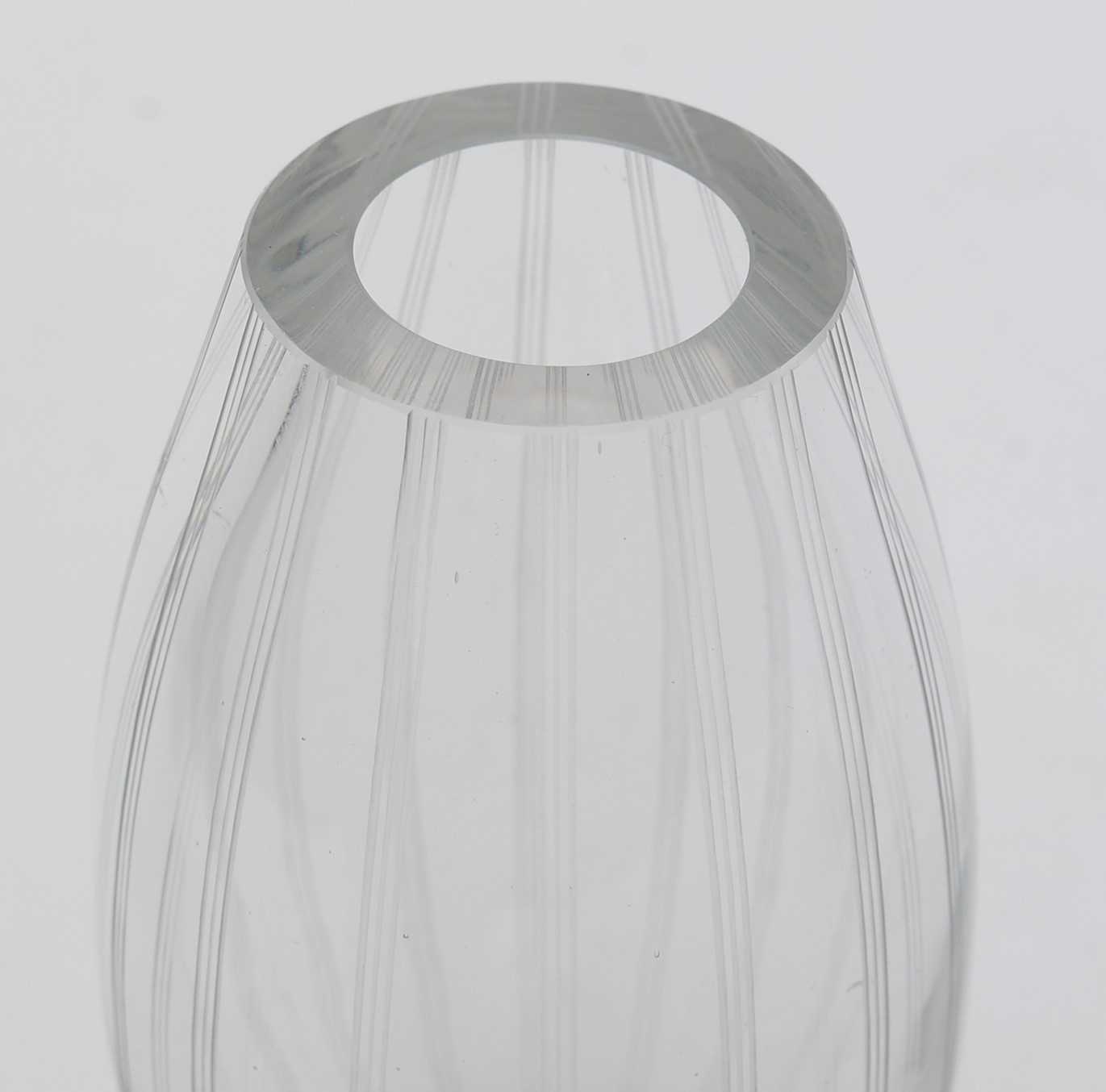 Two Scandinavian glass vases and a Venini vase - Image 5 of 11