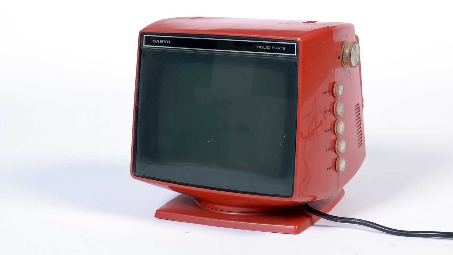 A 1970's Sanyo 'Solid State' television.
