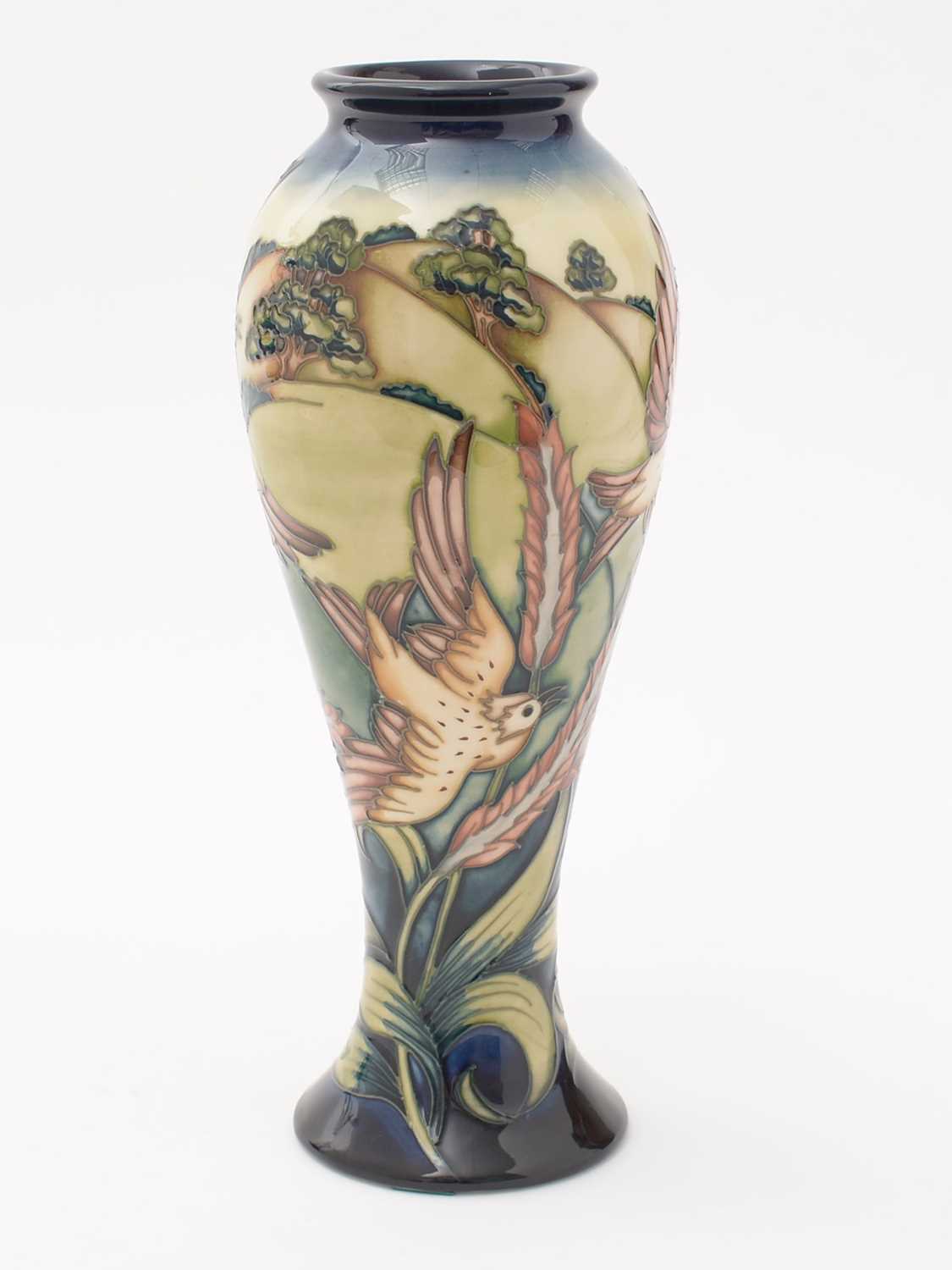 Modern Moorcroft vase by Philip Gibson - Image 2 of 7