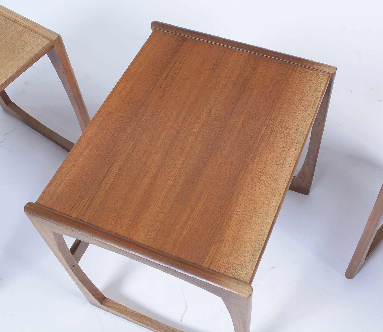 Victor B. Wilkins for G-Plan: a mid Century 'Quadrille' nest of occasional tables. - Image 3 of 11
