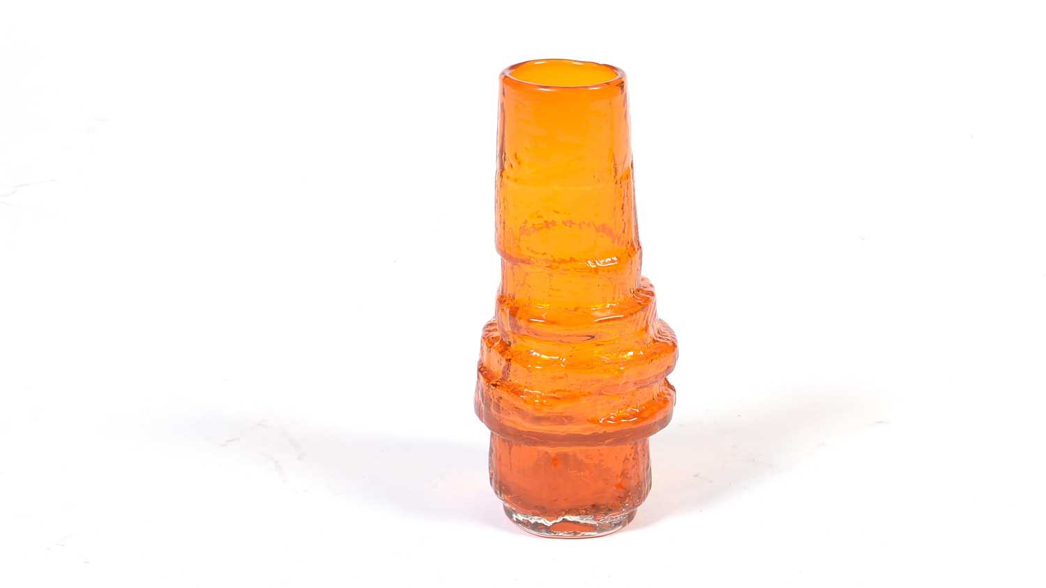 Whitefriars Tangerine Hoop Vase