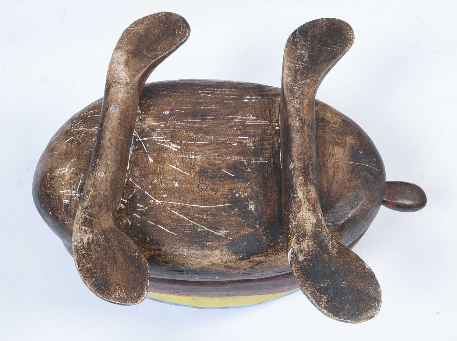 Guy Taplin - Sea Turtle | wooden sculpture - Image 11 of 17