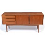 A.H. McIntosh & Co. Ltd., Kirkcaldy: a mid 20th Century teak sideboard.