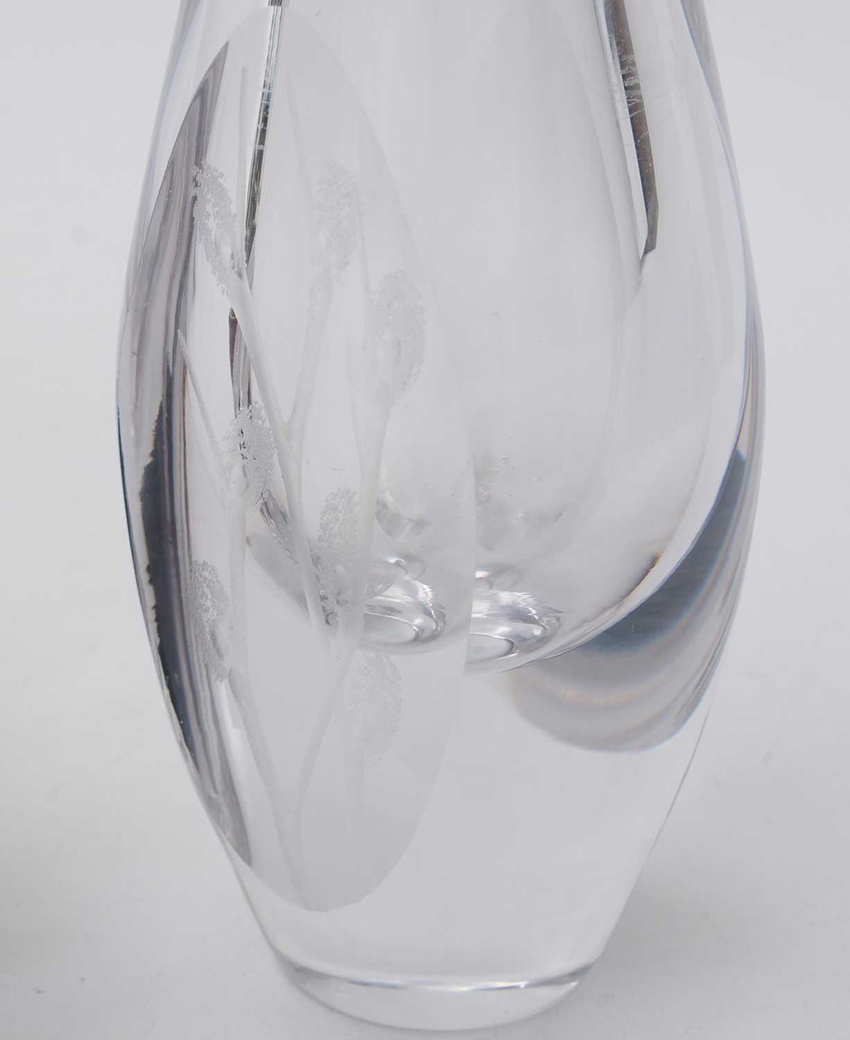 Two Scandinavian glass vases and a Venini vase - Image 2 of 11