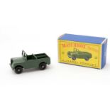 Matchbox Series diecast vehicle, 12 Land Rover Series II, boxed.