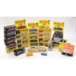 A selection of diecast model vehicles,