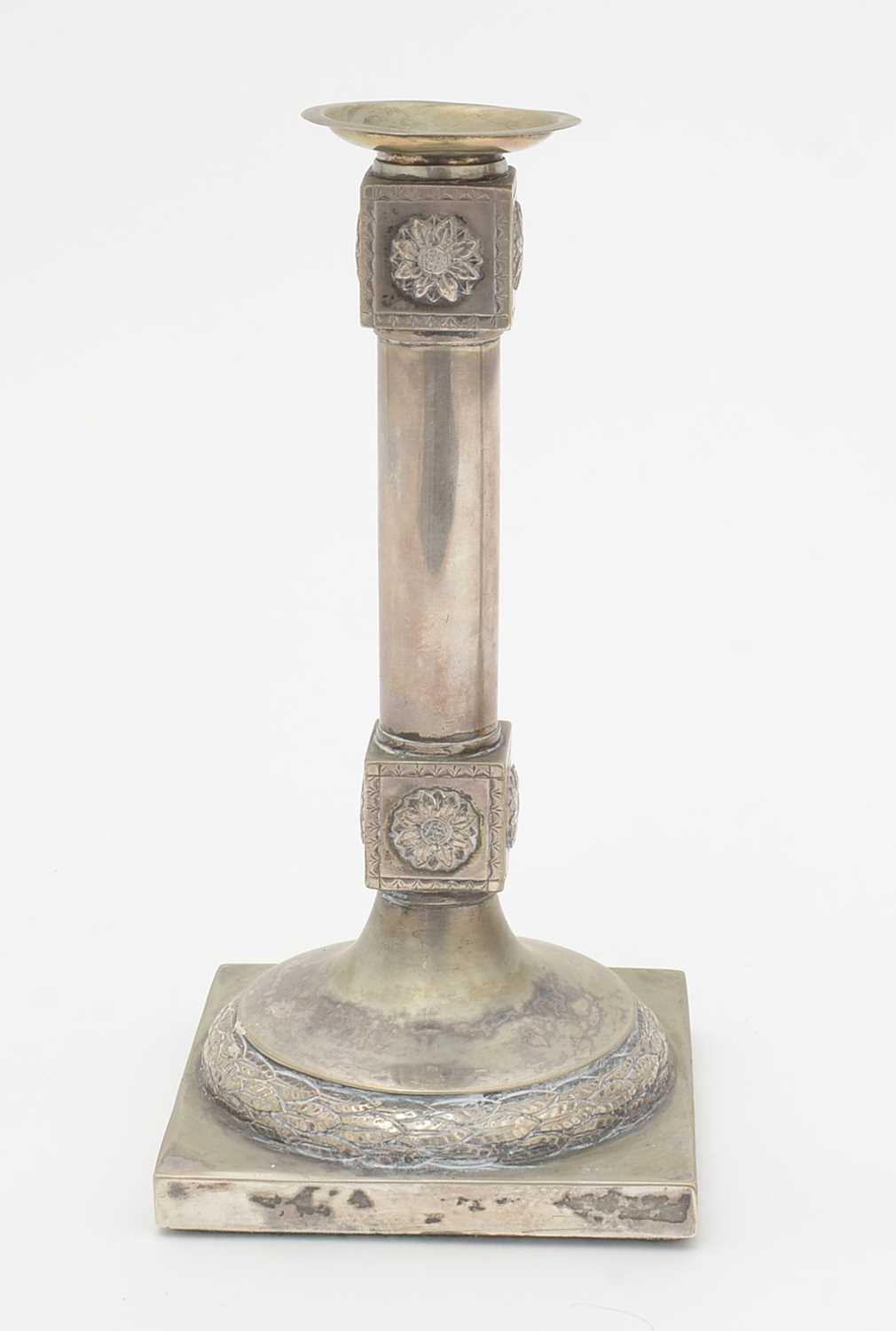 Two very similar late 18th/early 19th Century candlesticks. - Image 3 of 6