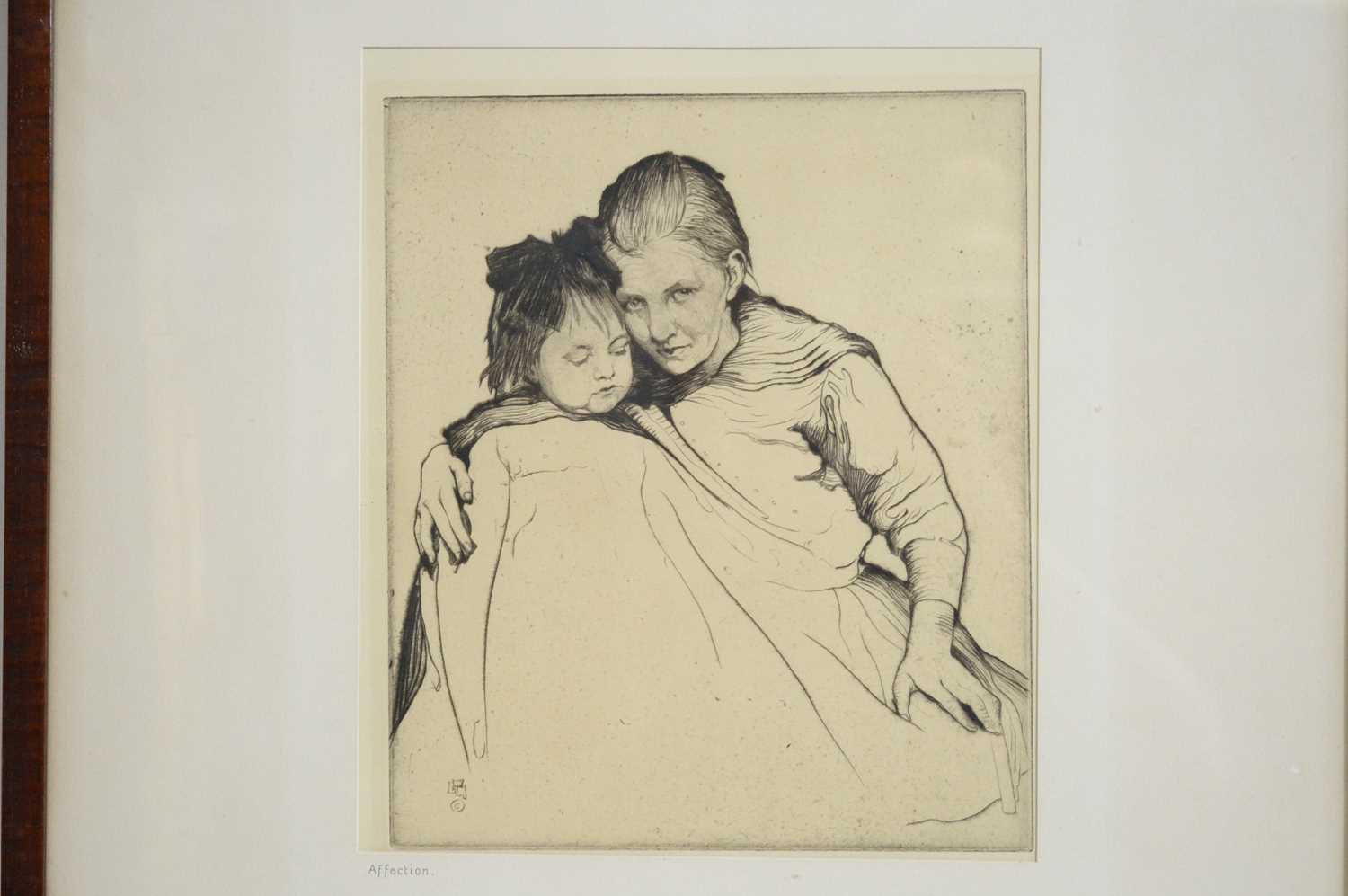 William Lee Hankey - The Toy, and Affection | etchings - Image 3 of 3
