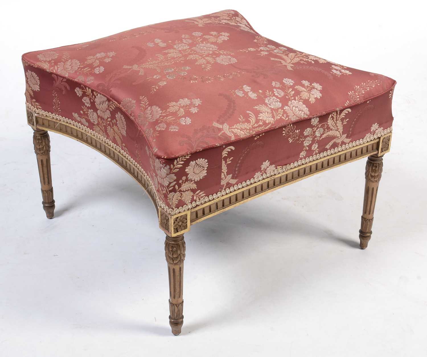 Louis XVI style giltwood Duschesse Brisse - Image 6 of 6