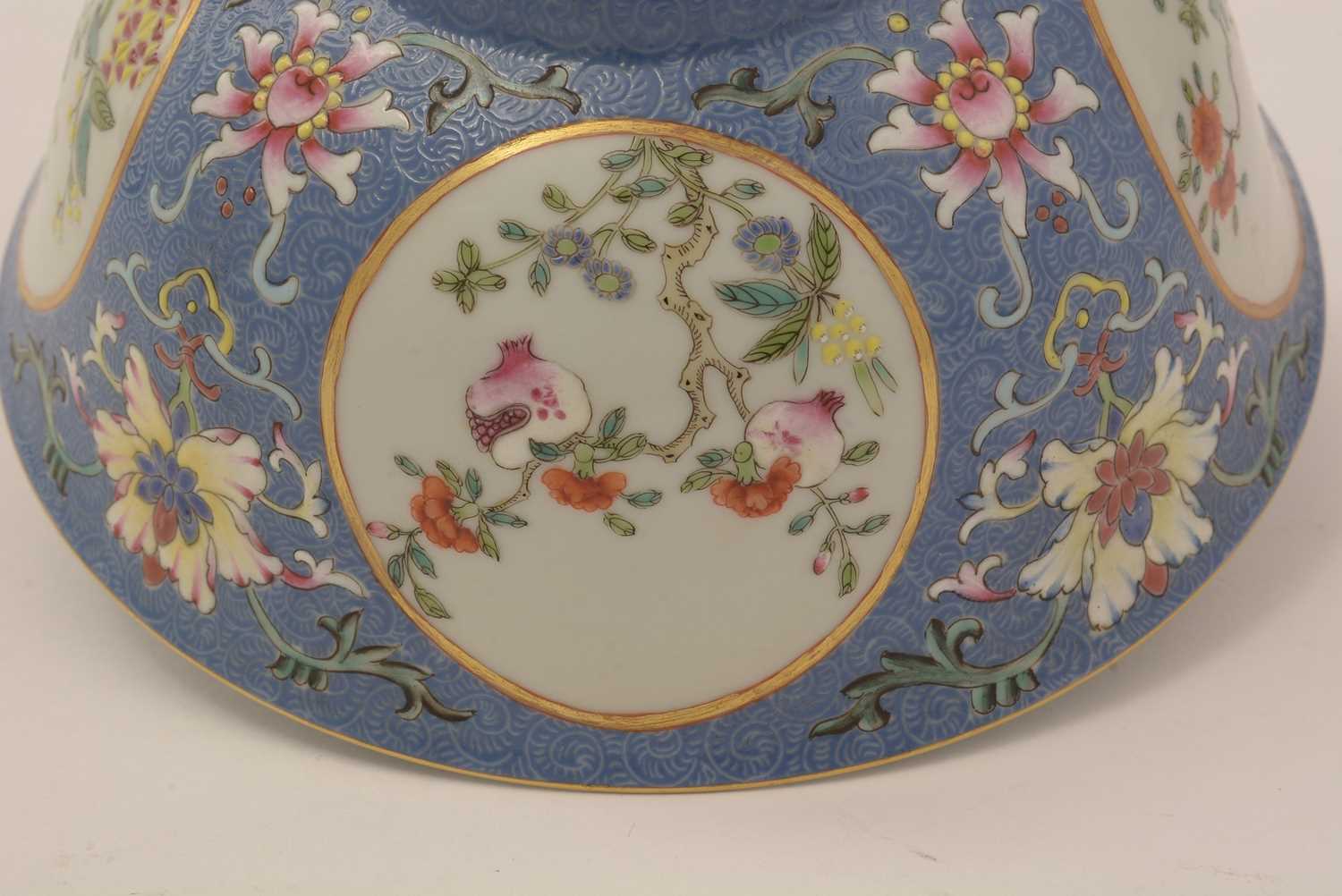 Chinese Famille Rose medallion bowl - Image 7 of 14