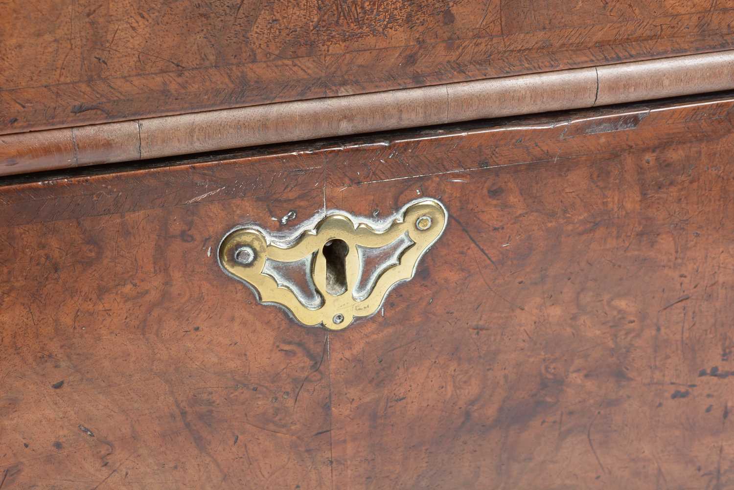 A George III mahogany chest. - Image 11 of 11